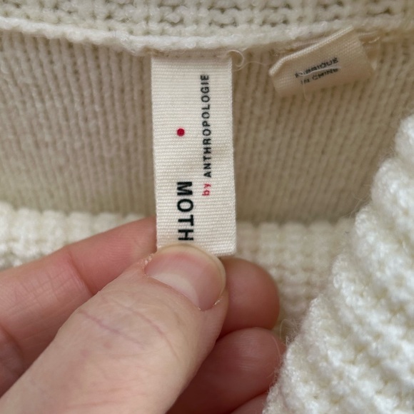 Anthropologie Moth Brenta Cowlneck Tunic Sweater, size M - Picture 10 of 13